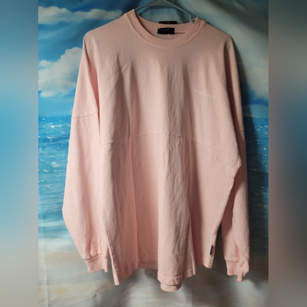 Spirit Jersey NWT Ladies Long Sleeve Pullover Size Medium 4 ft if we are Friends